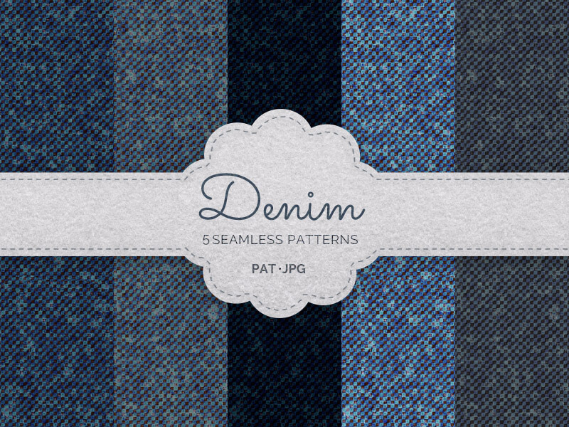 Seamless Denim Patterns