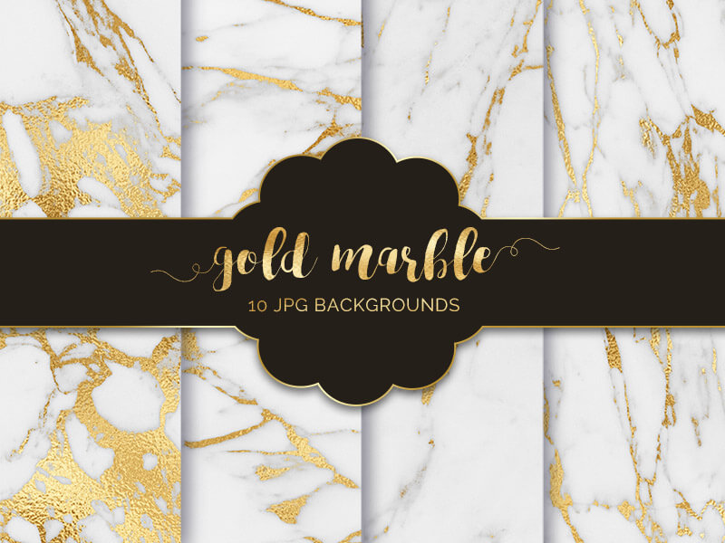 Gold Marble Texture Backgrounds