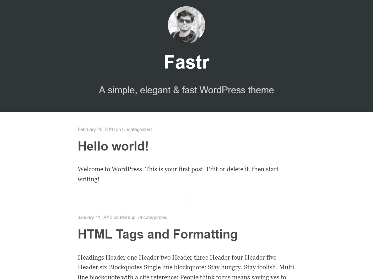 Fastr